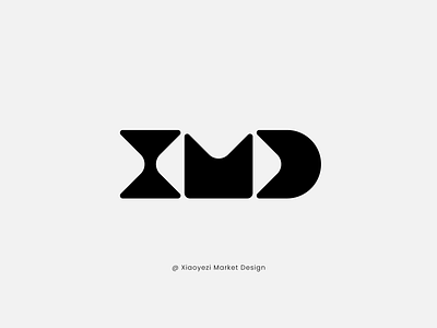 XMD branding d design geometry icon illustration logo m x xmd 品牌