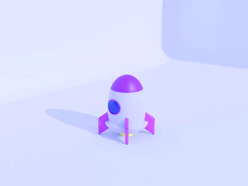 rocket 🚀 animation blender rocket
