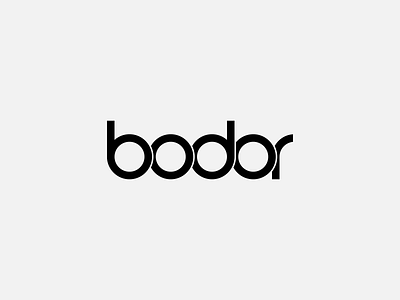 bodor-logo redesign bodor branding design geometry logo redesign 邦德