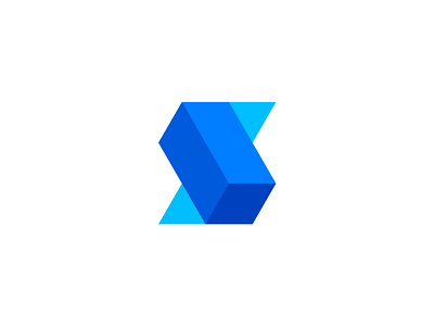 S-logo branding design geometry icon illustration letter logo 品牌 商标 设计