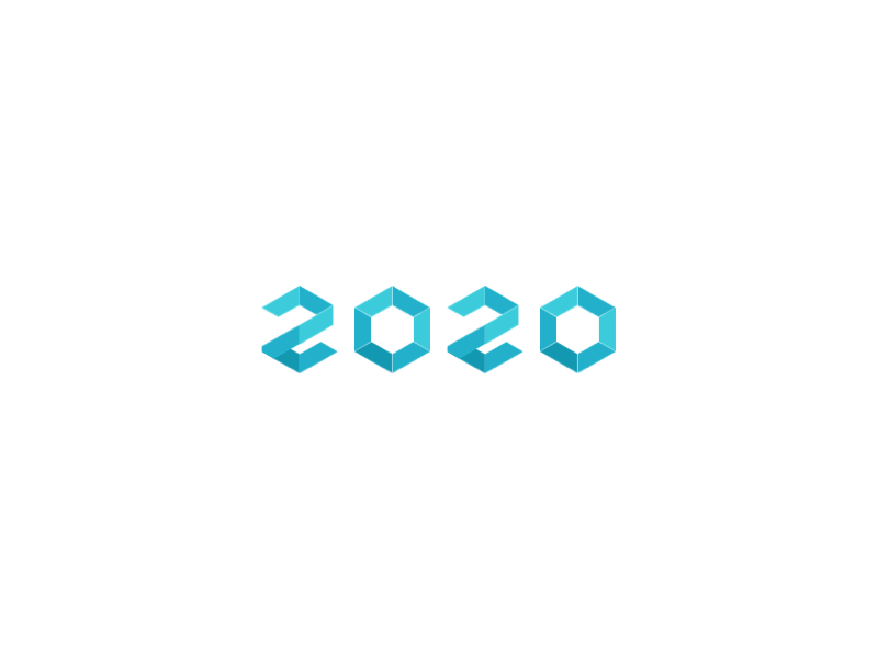 2020 2020 animation branding design geometry gif gif animation illustration logo mouse year of the rat