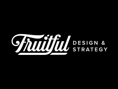 Fruitful Design & Strategy: Rebranding 1 animation brand guidelines branding lettering logo rebrand