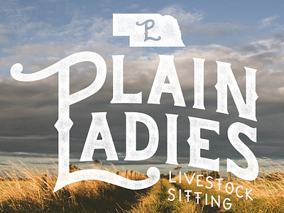 Plain Ladies Logo (Final) comp cows ladies livestock logo midwest nebraska
