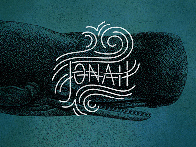 Jonah Sermon Series christian church engraving graphic jonah lettering series sermon whale