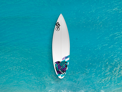 Surfboard Icon beach black blue bodyboard color fun good times grip icon lets party! life live pink pinstripe purple relax rocker skimboard sport stringer summer surf surfboard surfing teal turquoise water waves wet white