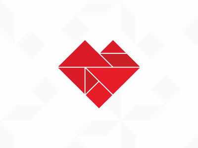 Tangram Heart