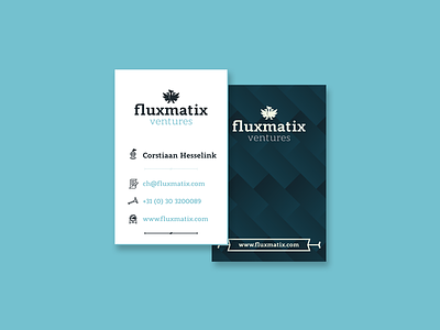 Fluxmatix Contact Cards cards contact digital scales fluxmatix gradient hydra icons knight