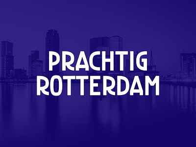 Prachtig Rotterdam Type lettering letters netherlands roffa rotterdam skyline type typography