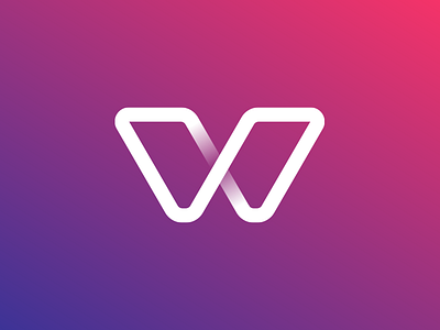 W[IP] brand identity branding logo logodesign w webdesign work in progress