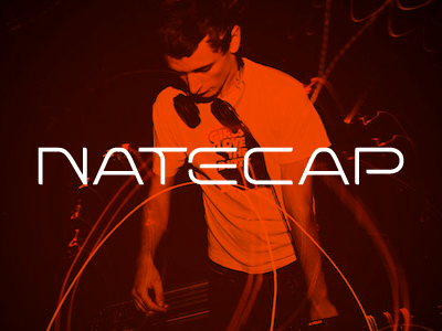 Natecap V3 clean club.house music dance dj dnb dubstep headphones minimal natecap orange party photo red techno white