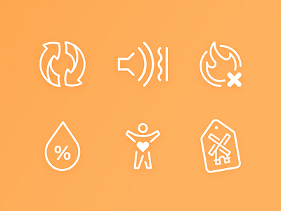 Everuse Iconset everuse fireproof healthy icon icons iconset made in nl recycle reusable soundproof