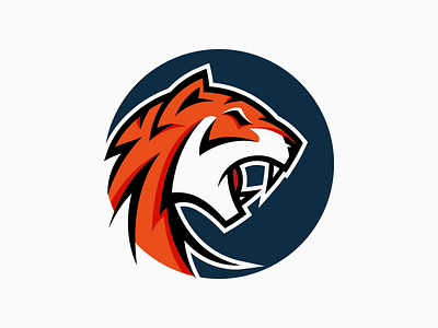 AFA CUP Logo afacup agressive branding cat football lion logo roar soccer sports tiger