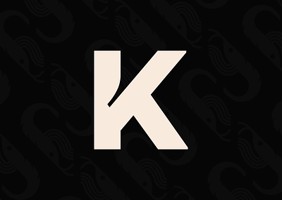 Krill K - For 36 Days of Type 36dayoftype 36days branding design font illustration k krill letter k logo typography wordmark