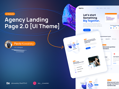 Landing Page Theme 🚀