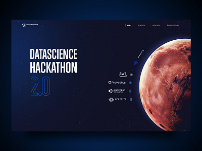 DSH 2.0 concept design ui website