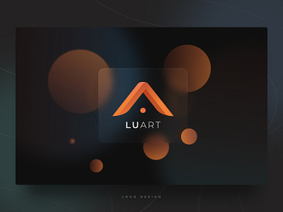logo Aluart branding design illustration logo typography ui