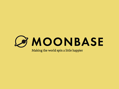 Moonbase logo identity logo moonbase