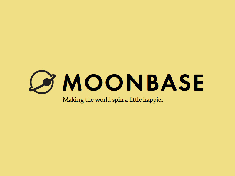 Moonbase logo moonbase logo identity