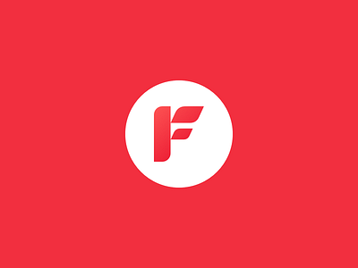 F logo app branding identity logo minimal simple