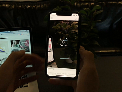 Ar intelligent scanning a r app disign ui uidesign