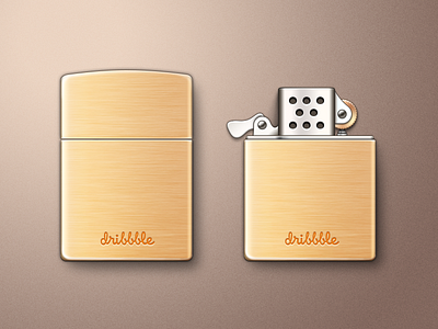 Dribbble First Lighter