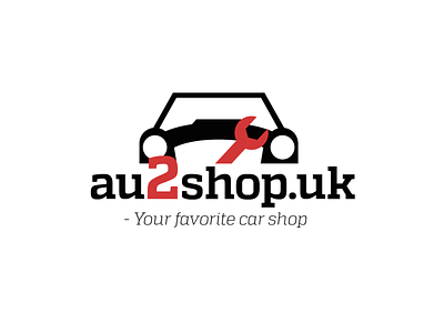 Au2shop.uk – Logo #2 branding design identity illustrator logo vector