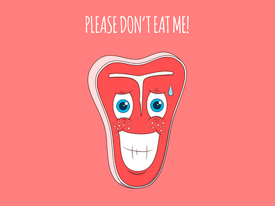 Please don't eat me! adobe illustrator character character design colors drawing food food illustration foodies funny illustration illustrator kids illustration poster poster design vector