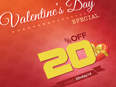 Valentine's Day Discount discount flyer promotion social media special valentines day