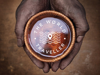 The World Traveller branding design logo logodesign travel
