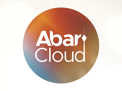 AbarCloud branding cloud iran logo