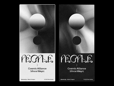 People - Cosmic Alliance black black and white clean editorial design helvetica minimal swiss swiss design techno typography white