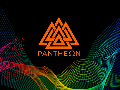 PANTHEON Esports Logo Design computer games esports logo logo design