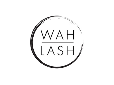 Wah-Lash Logo & Package Design branding logo logo design package design typography wordmark