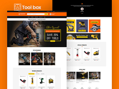 ToolBox – Drill Tools & Equipment – eCommerce Responsive Theme