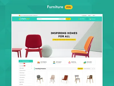 Digital Mart – Multi-purpose Mega Store – eCommerce Responsive decorative digital mart ecommerce furniture opencart prestashop responsive shopify templatetrip woocommerce wordpress