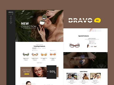 BRAVO – Multi-Purpose Boutique Shop – eCommerce Responsive Theme bravo ecommerce fashion opencart prestashop responsive shopify style templatetrip woocommerce wordpress