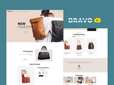 BRAVO – Multi-Purpose Boutique Shop – eCommerce Responsive Them bags ecommerce fashion opencart prestashop responsive shopify style templatetrip woocommerce wordpress