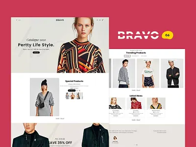 BRAVO – Multi-Purpose Boutique Shop – eCommerce Responsive Theme bravo ecommerce fashion opencart prestashop responsive shopify style templatetrip woocommerce wordpress