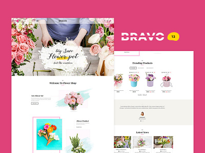 BRAVO – Multi-Purpose Boutique Shop – eCommerce Responsive Them ecommerce fashion flowers opencart prestashop responsive shopify style templatetrip woocommerce wordpress