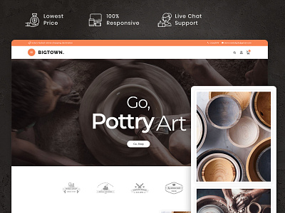 Porters – Minimal Home Decor – eCommerce Responsive Theme art big town design ecommerce furniture opencart prestashop shopify templatetrip woocommerce wordpress