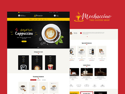 Mochaccino – Coffee & Drinks – eCommerce Responsive Theme coffee dalgona coffee ecommerce opencart prestashop responsive shopify tea templatetrip woocommerce wordpress