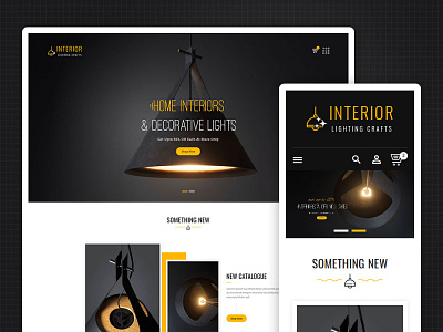 Interior Lighting – Home Decor Crafts – eCommerce Responsive Th decorative ecommerce interior lights look opencart prestashop responsive shopify templatetrip woocommerce wordpress