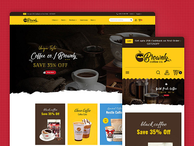 Brownly – Coffee Tobacco – eCommerce Responsive Theme browniy coffee ecommerce opencart prestashop responsive shopify tea templatetrip woocommerce wordpress