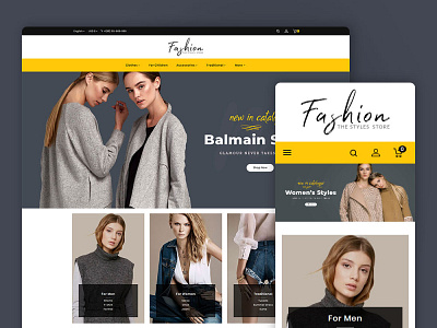 Fashion – The Stylus Store – eCommerce Responsive Theme