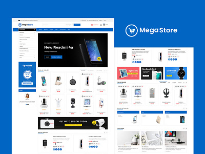 Mega Store Electronics Mart – eCommerce Responsive Theme camera design ecommerce electric opencart prestashop responsive shopify spiker templatetrip woocommerce wordpress