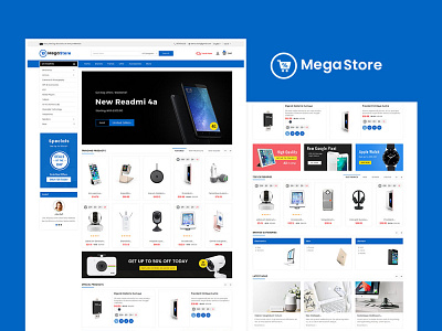 Mega Store Electronics Mart – eCommerce Responsive Theme