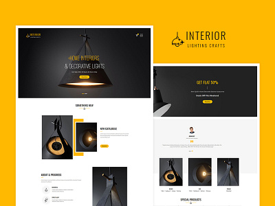 Interior Lighting Home Decor Crafts – eCommerce Responsive Theme ecommerce prestashop prestashop theme template theme website