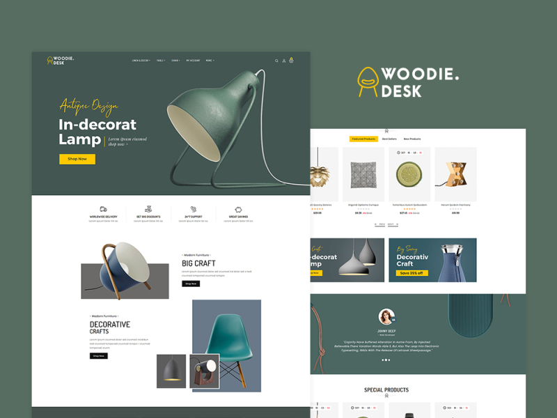 Woodie Desk Furniture Art Ecommerce Responsive Search By Muzli