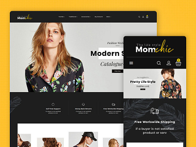 Mom Chic – Fashion Clothes – eCommerce Responsive Theme