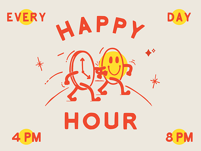 Jo's Happy Hour design digital illustration illustrator lettering typography vector